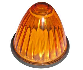 Bild vom Artikel Blinkleuchtenglas spitz, orange