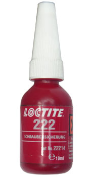 Bild vom Artikel Schraubensichern - niedrige Festigkeit, Loctite® 222, 10 ml
