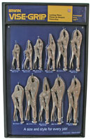 picture of article Set of locking pliers, 11-piece