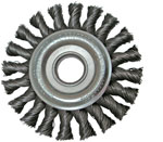 picture of article Knot wheel brush, 115 x 22,2 for angle grinder