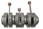 picture of article Crank shaft with reinforced lower bearing of conrod