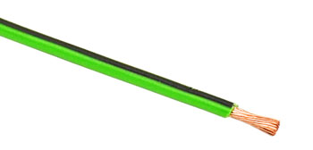 Bild vom Artikel FLY/FLRY Fahrzeugleitung 1,5 mm², grün / schwarz, Meterware