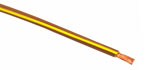 picture of article FLY/FLRY car wire, 1,5 mm² (AWG16), brown-yellow, yard goods