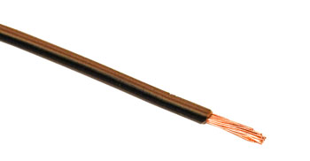 picture of article FLRY car wire, 1,5 mm² (AWG16), brown-black, yard goods