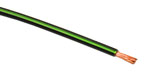 picture of article FLY/FLRY car wire, 1,5 mm² (AWG16), black-green, yard goods