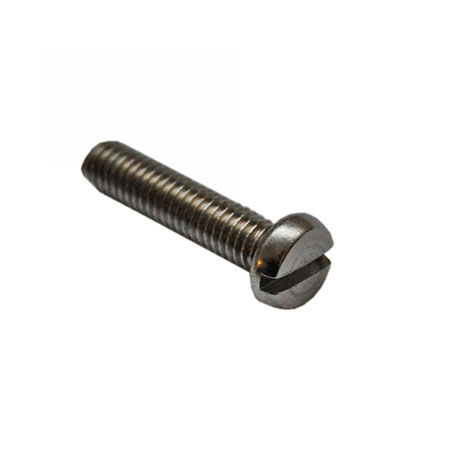 picture of article Cheese head slotted screw M4 x 18 mm, A2