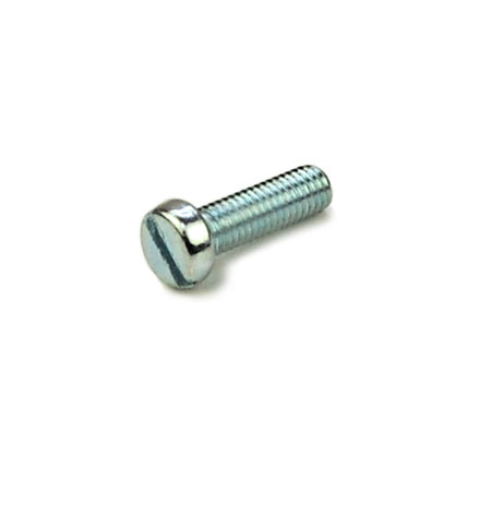 plated steel 6BA x 1" slotted cheese head bolt pkt.10 