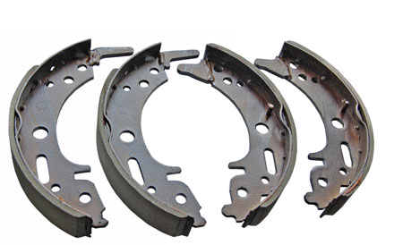picture of article Brake shoe set mechanical brake system, overhauled in Germany
