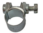 picture of article Hose clip for fuel hose 6 mm with rubber surface