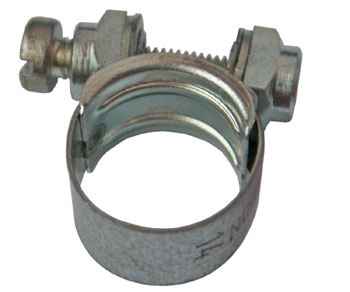 picture of article Hose clip for fuel hose 7,5 mm with rubber surface