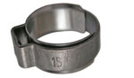 picture of article Hose clip for fuel hose, 7,5 mm with rubber surface
