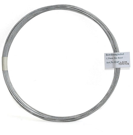 picture of article Bowden wire 1,25mm, 10m unit