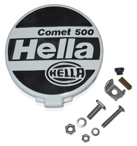 Zubehörteile Oldtimer Nebelscheinwerfer rund, gelb