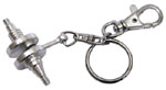 picture of article Key holder with crank-shaft, silver