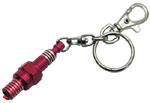 picture of article Key holder with LED spark plug, red