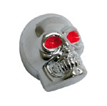picture of article valve cap  skull - one pair