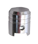 picture of article valve cap, piston, silver