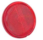picture of article Reflector round, red (catseye) for rear bumper