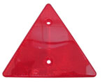 picture of article Triangular reflector  red