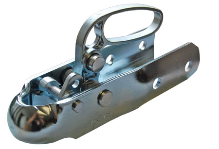 picture of article coupling joint for trailer with round towing bar  (Ø=70mm)