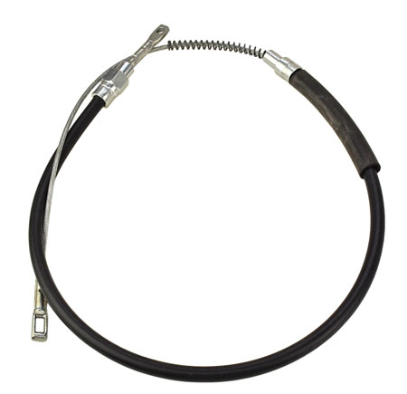 Brake cable with detail of both ends 