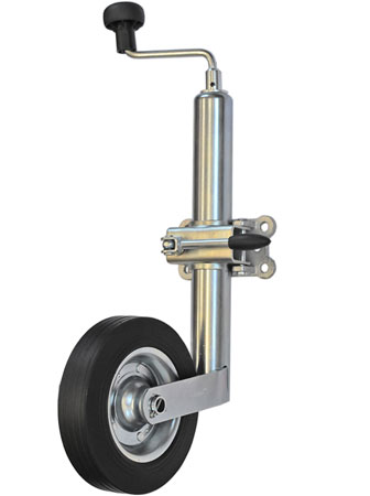 Example Carrying wheel with mounted clamp retainer. <br>Please note: the clamp retainer is only for display and not part of this offer!