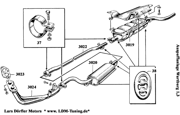 Rohrbügelschelle D= 42mm entspricht Teil Nr. 37