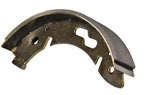 picture of article Brake shoe, complete, with lining ( front )