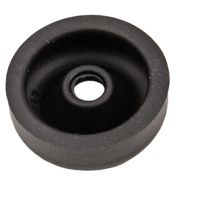 Rear view dust cap for clutch cylinder pedal side