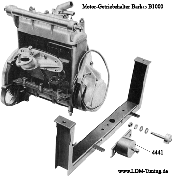 Gummifeder für Motor / Getriebe entspricht Teil Nr. 4441