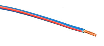 Bild vom Artikel FLY/FLRY Fahrzeugleitung 0,75 mm², blau / rot, Meterware