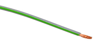 Bild vom Artikel FLY/FLRY Fahrzeugleitung 0,75 mm², grau / grün, Meterware