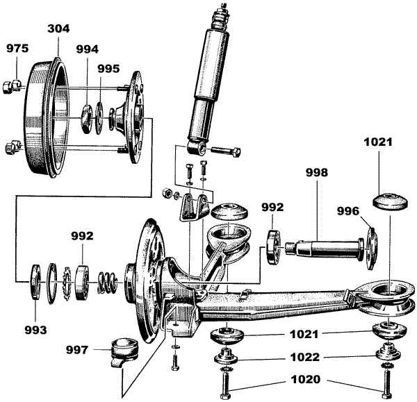 Radmutter AM 12 x 1,5 x 13  entspricht Teil Nr. 975