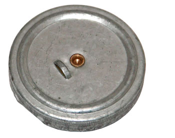 picture of article Radiator end cap, zinc, with strap, W311, Framo