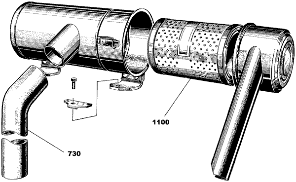 Fuel hose is number 730