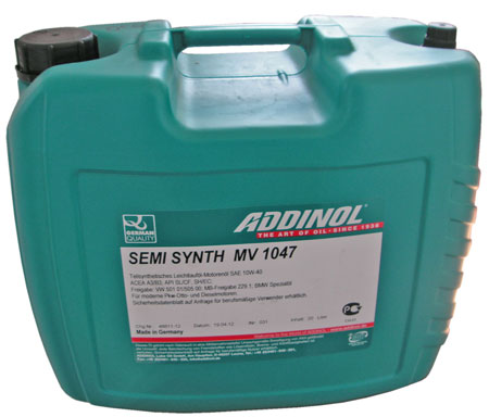 Bild vom Artikel ADDINOL teilsynthetisches 4-Takt Motoröl  SAE 10W-40, 20 Liter