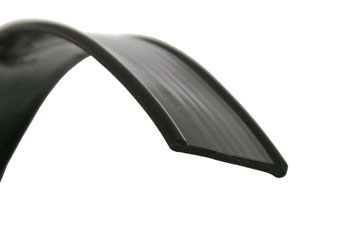 picture of article Rubber pad for 20 mm mouldings, black  (yard goods)