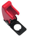 picture of article protection cap for toggle switch, color: red