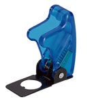 picture of article protection cap for toggle switch, color: transparent blue