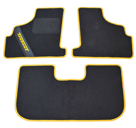 Carpet set YELLOW for Trabant 1.1