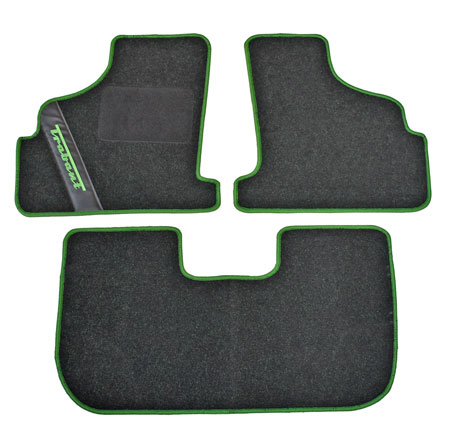 Carpet set GREEN for Trabant 1.1