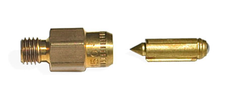 Abbildung: Detail view float needle valve, basic terminal and needle unit.