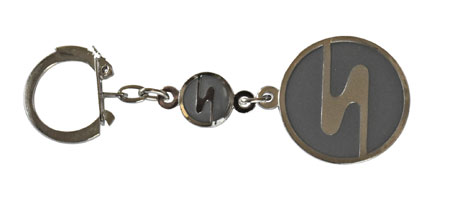 Bild vom Artikel Schlüsselanhänger rund, * S * Emblem, grau