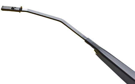 Picture: Detail view of the wiper blade connector late version wiper arm. Please note: The vper arm only display the mounting position and is not part of this offer.