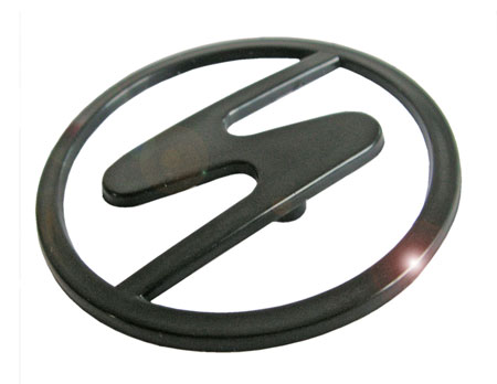 Bild vom Artikel Emblem für die Motorhaube * S *, PVC, schwarz