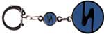 picture of article Key figure, round, tradmark * S *, blue