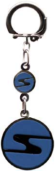 picture of article Key figure, round, tradmark * S *, blue