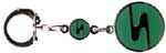 picture of article Key figure, round, tradmark * S *, green