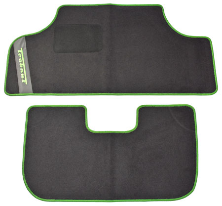 Carpet set GREEN for Trabant 601.