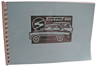 picture of article Spare Part Catalogue for Trabant 601, germ./ english